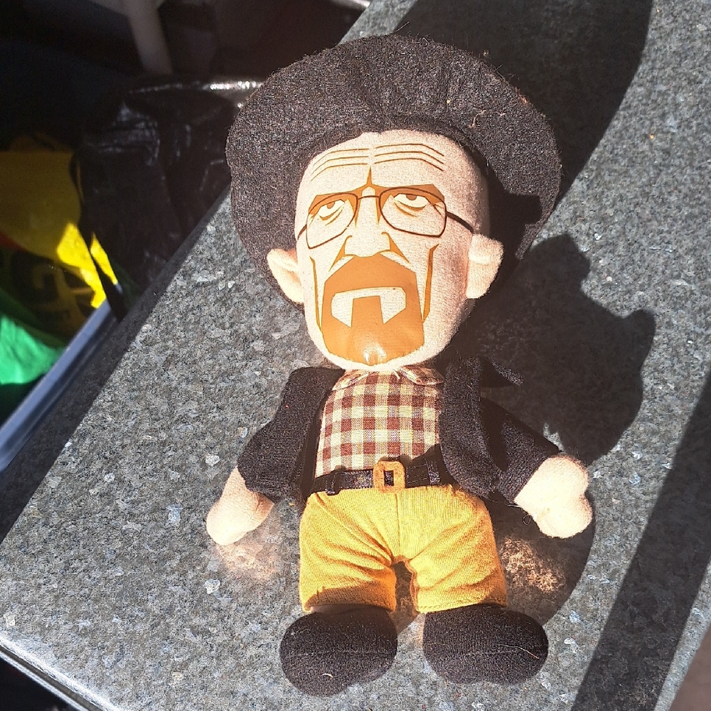 Rare Walter White Plush.  Breaking Bad Character. Mezco